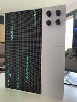 A custom pattern running on Nath's build